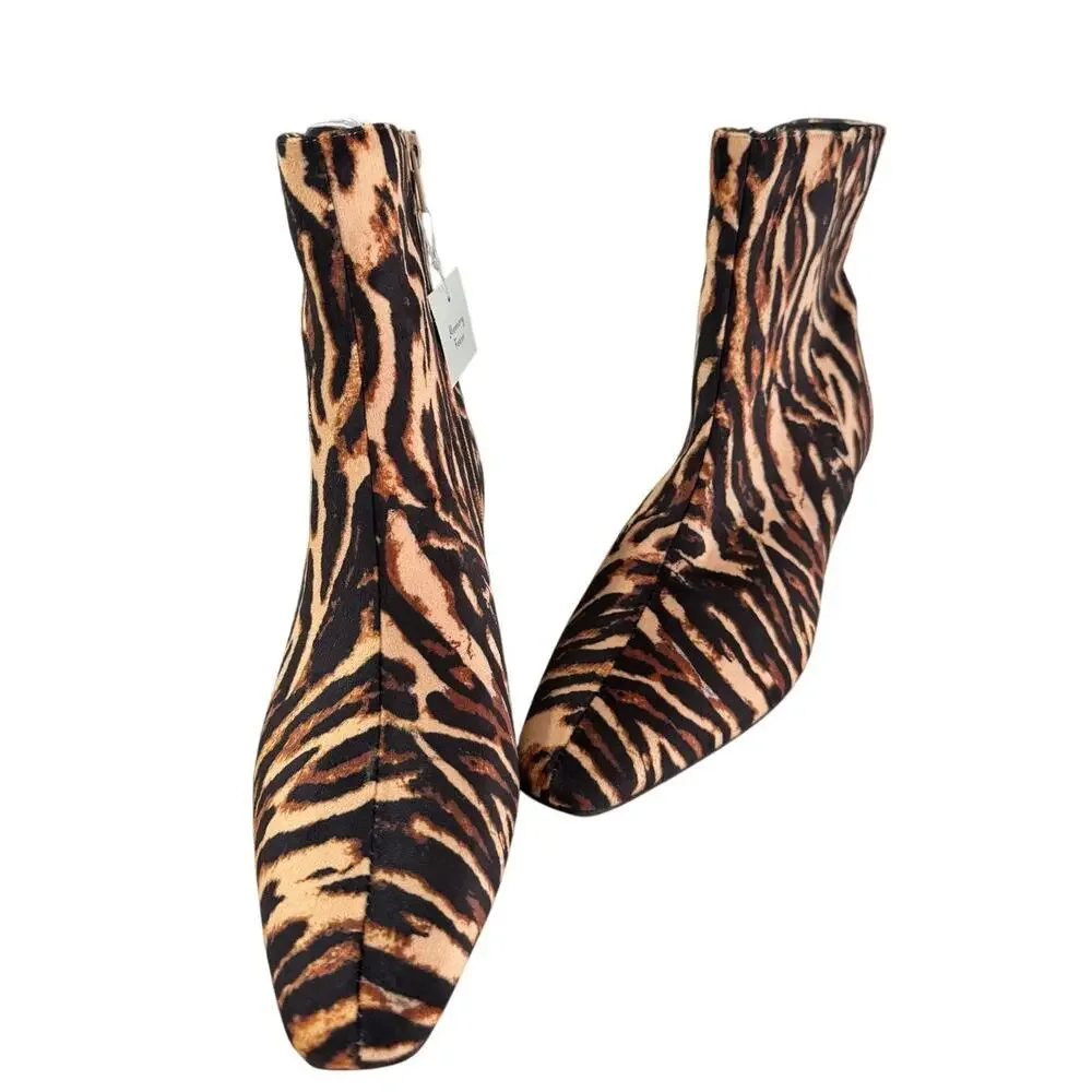 NEW Women's Tigris Ankle Boots Brown/Tan Size 9.5M